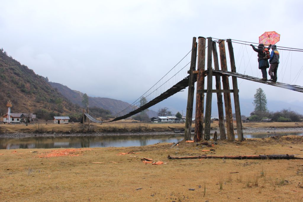 mechuka suspension bridge