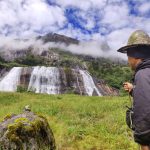 Pomo waterfall in Aeyo valley