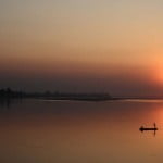 Brahmaputra sunset