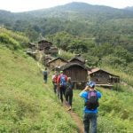Walk from Pangma to Lagam on bailey trail