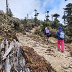 Route from Naga GG to Sange GG