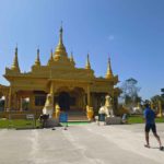 The Golden Pagoda temple at Tengapani
