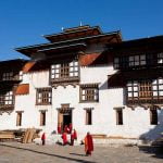 Trashigang dzong on the east bhutan tour