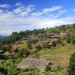 A traditional Galo village