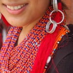 hornbill-festival-04 A smiling lady with jewelry at hornbill festival