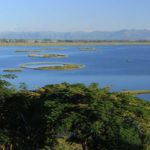 Panorama of Loktak lake on Manipur tour