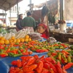 Naga chilly in kohima market