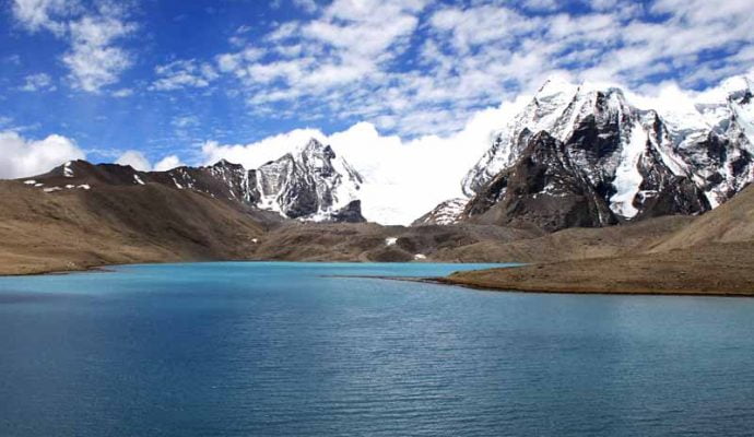 Gurudongmar Lake in North Sikkim