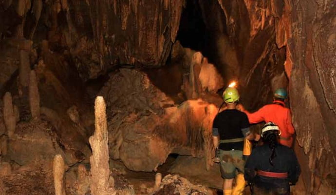 Meghalaya caving